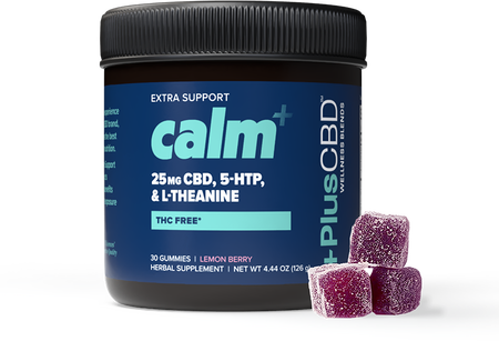 Extra Support Calm+ CBD Gummies